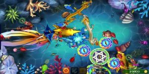 Giao diện của game bắn cá được thiết kế đẹp mắt, ấn tượng