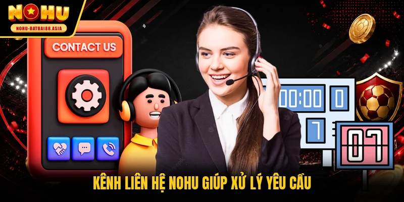 Kênh liên hệ NOHU giúp xử lý yêu cầu